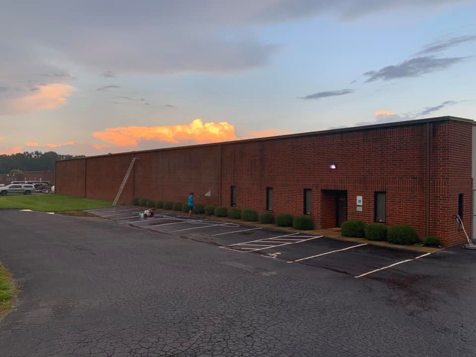 Commercial Brick Building after