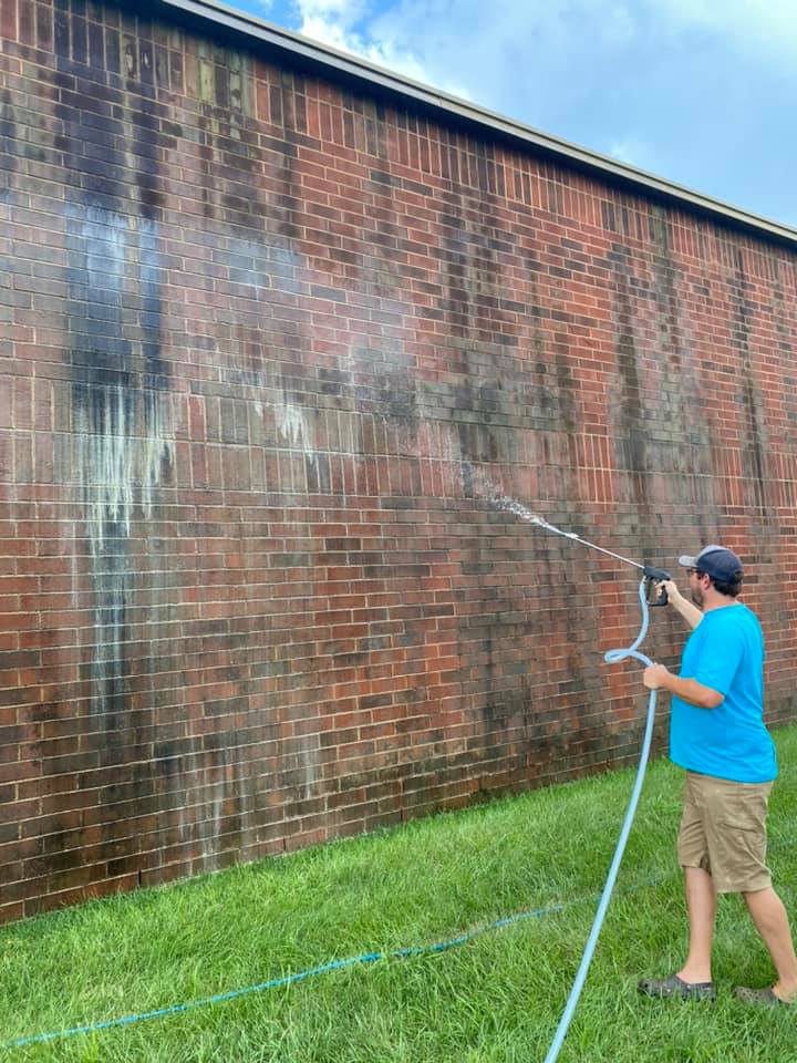 Commercial Brick Building before